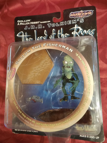 Herr der ringe figur gollum - ringe,