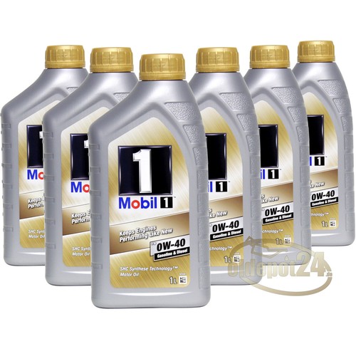 Mobil fs 6x1 - 0w-40, liter