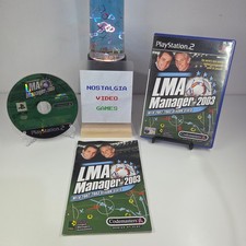 LMA Manager 2003 Playstation 2