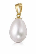 Echt Gold 333 Klassische Perle