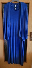 !!!SALE - KLEID MIT JACKE ROYALBLAU - SLINKY VON CITIKNITS Gr 54/56 - NEU !!!