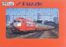 Eisenbahn Postkarten-Puzzle