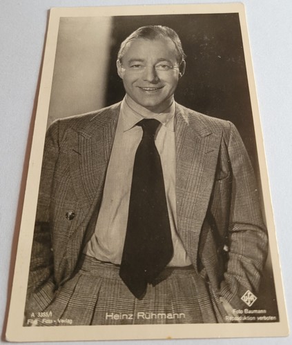 Schauspieler heinz rühmann - ak,