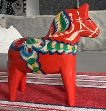 Dala Pferd aus Schweden 17cm , G .A . Olsson,  Nusnäs