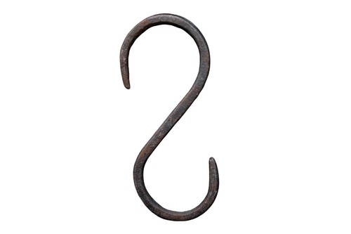 Haken gusseisen 5 cm - gusseisen,