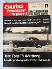 Zeitschrift Auto Motor und