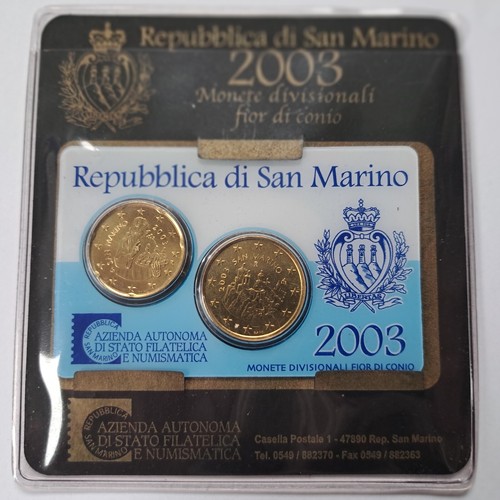 Euro kursmünzen set - 20, +