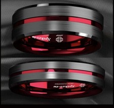 Wolfram Ring schwarz