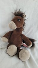 NICI 32224 dunkelbraunes Pferd 25cm Kuscheltier Schlenker