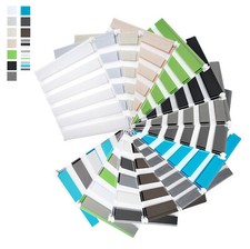 Doppelrollo klemmfix ohne