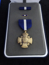 A19-005) Original Navy Cross US Orden im Etui (Marine Corps Coast Guard)