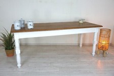 schöner alter Tisch in Weichholz, im Landhausstil, Esstisch, Schreibtisch