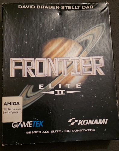 Amiga commodore spiel frontier - amiga,