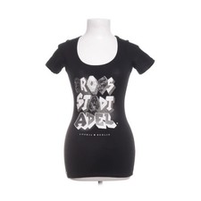 Look 54, Kleid, Größe: XS, Schwarz, Baumwolle/Elasthan, Print, Damen #8k7