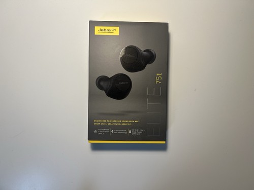 Jabra elite 75t - nur, ladecase