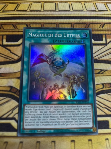 Yugioh magiebuch des urteils - magiebuch,