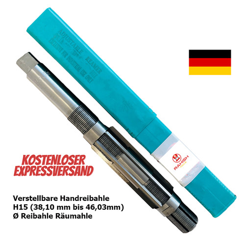 Neu verstellbare handreibahle - neu,