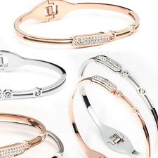 Damen Armreif Edelstahl