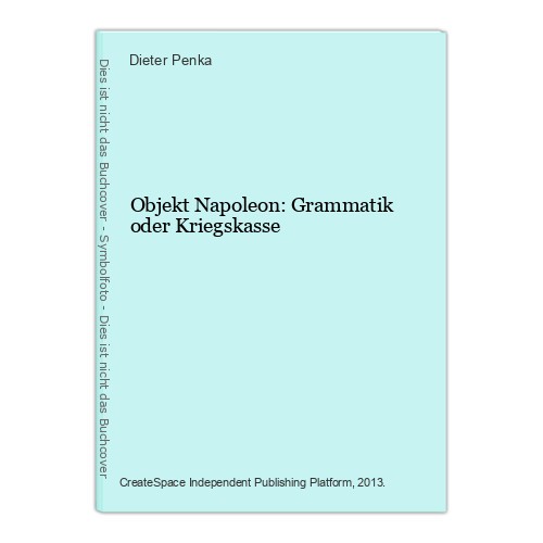Objekt napoleon grammatik - napoleon:,