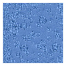 16 Servietten 'Moments' blau