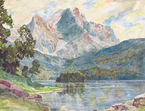 Gemälde kurtmüller eibsee - *gemÄlde,