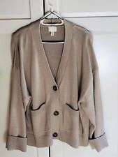 H & M Strickjacke beige Gr. L