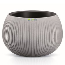 Blumentopf Betonimitation mit