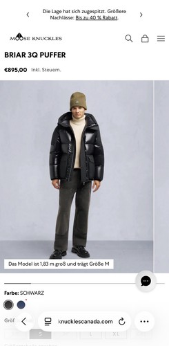 Moose knuckles jacke - moose,