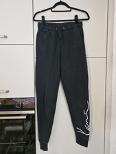 Karl Kani Damen Jogginghose Schwarz Training Sport Gym Fitness Fashion Gr. XS