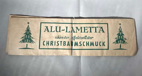 Aluminium lametta silberfarben - lametta,