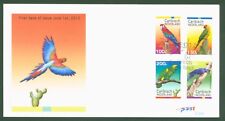 Caribisch Nederland Niederlande 2012 - Papagei Amazone Sittich Ara Nr. 27-30 FDC
