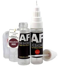 Lackstift für Mitsubishi R80 Mahogany Red Klarlack schnelltrocknend Tupflack Aut