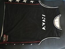 K1X Basketball Trikot Reversible Schwarz / Weiß XL Original 90s