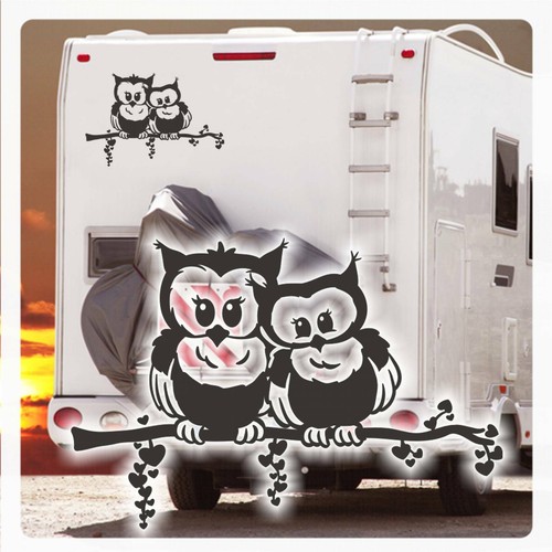 Eulen eulenliebe wohnmobil - eulen,