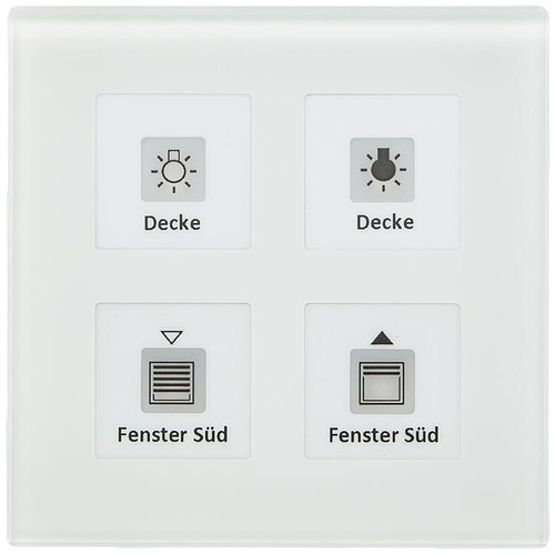 Mdt knx funk - rf+, glastaster