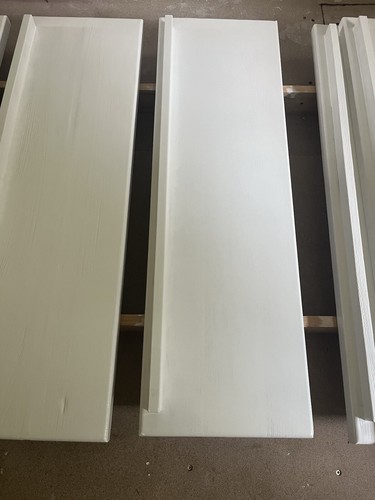 Buchen treppe weiß 4 - 4, m