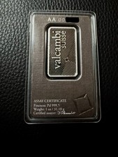1 Oz, 31,10 Gramm Valcambi