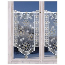 Scheibengardine Leise rieselt