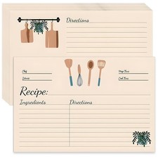 Kochrezepte Karten Set 50