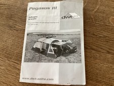 Großes hochwertiges Bus Vorzelt DWT Pegasus III 500x300 Mit Viel Zubehör