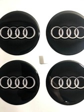 Audi Auto Emblem Sticker für Nabendeckel Radkappen Aufkleber Epoxy Logo