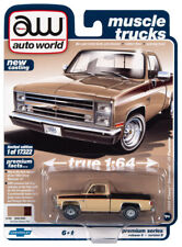 1985 Chevrolet Silverado 10 Fleetside Beige **** Auto World 1:64