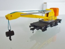 Fleischmann H0 5019, Kranwagen, Gattung WYHLEN 10t-Kran, Wagennummer 019, Nr. 1