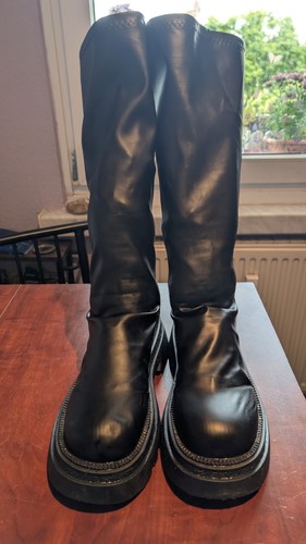 Stiefel kniehoch elastischer - stiefel,