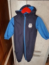Jungen Regen Matsch Schneeoverall Gebraucht 74/80