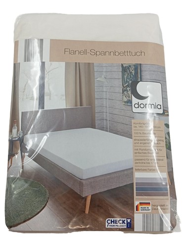 Dormia flanell spannbetttuch - dormia, flanell-spannbetttuch