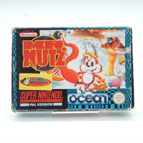 Nutz super nintendo snes - mr.,