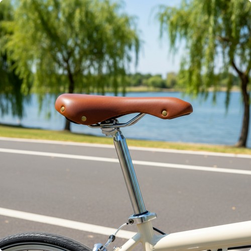 Retro-Fahrradsattel