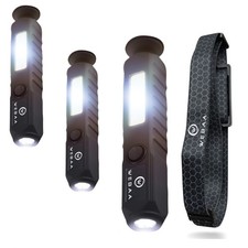 WEBAA 3x Arbeitsleuchte Werkstattlampe Gelenk Magnetfuß  Taschenlampe +Stirnband