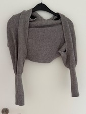 Poncho Strickjacke Bolero